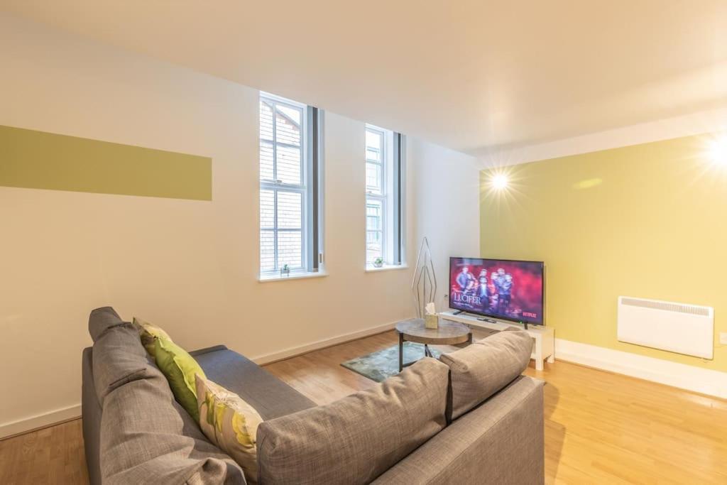 Cosy, Modern City Centre Apartment Free Parking Leicester Exteriör bild